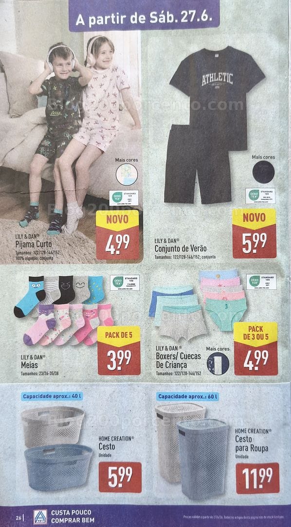 Antevisão Folheto ALDI Promoções de 22 a 28 junho